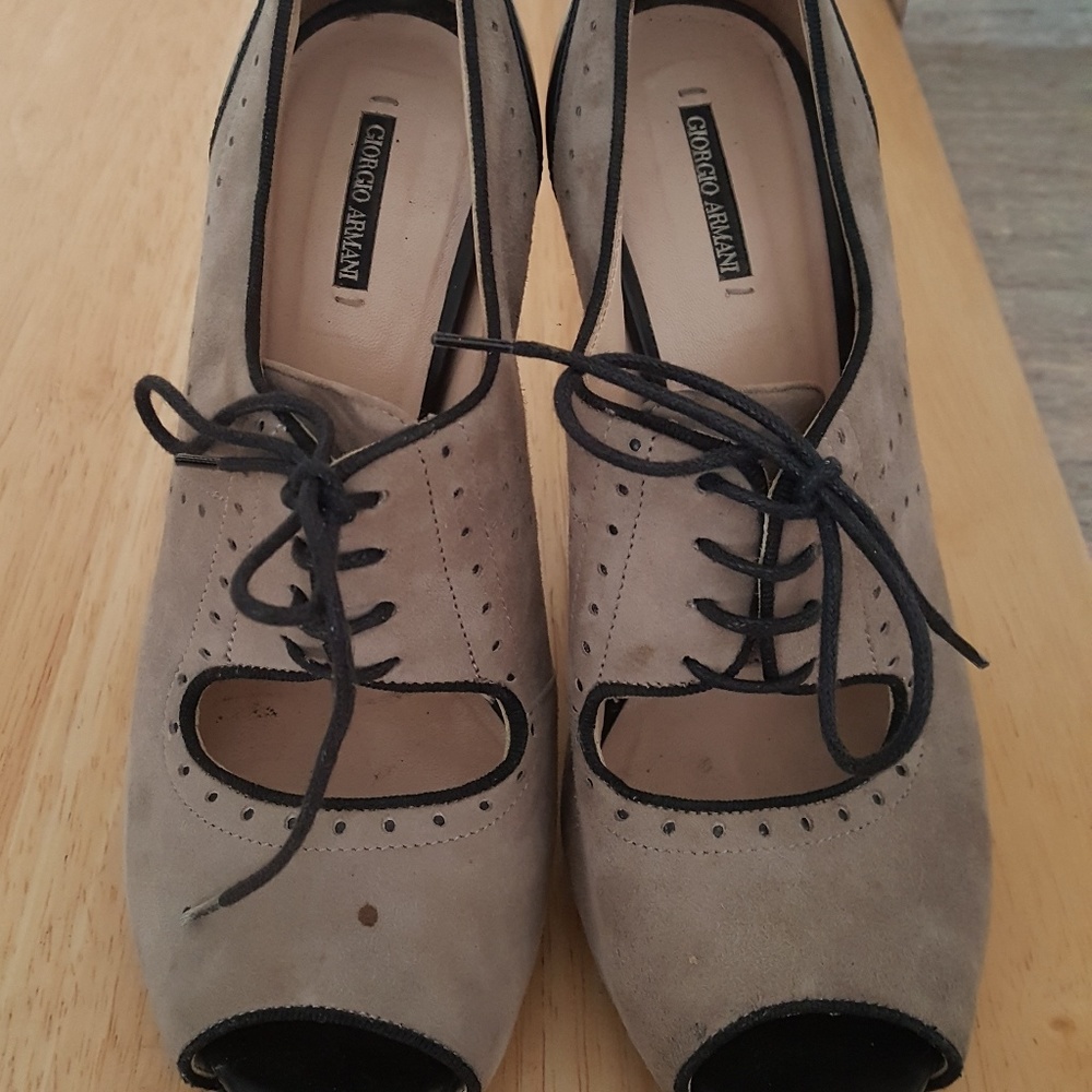 GEORGIO ARMANI WEDGES - AUTHENTIC